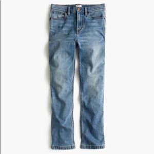 J. Crew Billie Demi-Boot Crop Jeans Surey Wash 24